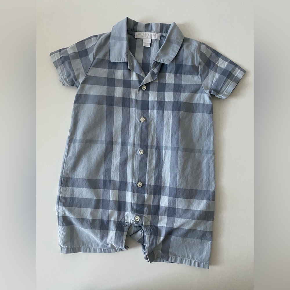 Burberry blue romper